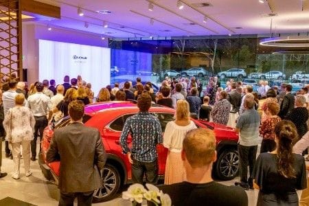 Opera star adds to opening of Lexus Central Coast showroom Opera star adds to opening of Lexus Central Coast showroom