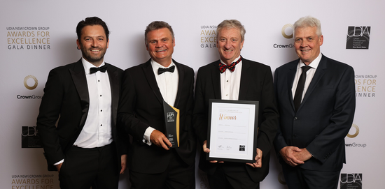 Stevens Group Wins UDIA NSW Award Stevens Group Wins UDIA NSW Award