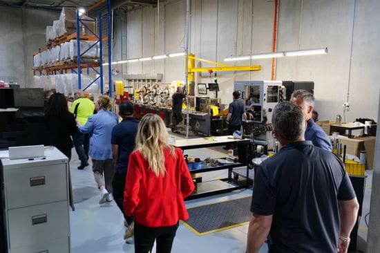 Logistics forum visits high-tech manufacturer Logistics forum visits high-tech manufacturer