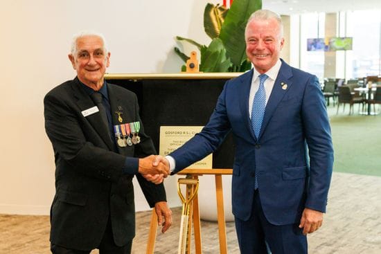 Dr Brendan Nelson AO opens new Gosford RSL